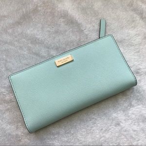 Kate spade blue wallet